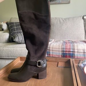 Marc Fisher Over the Knee Boots Size 9 Wide Calf